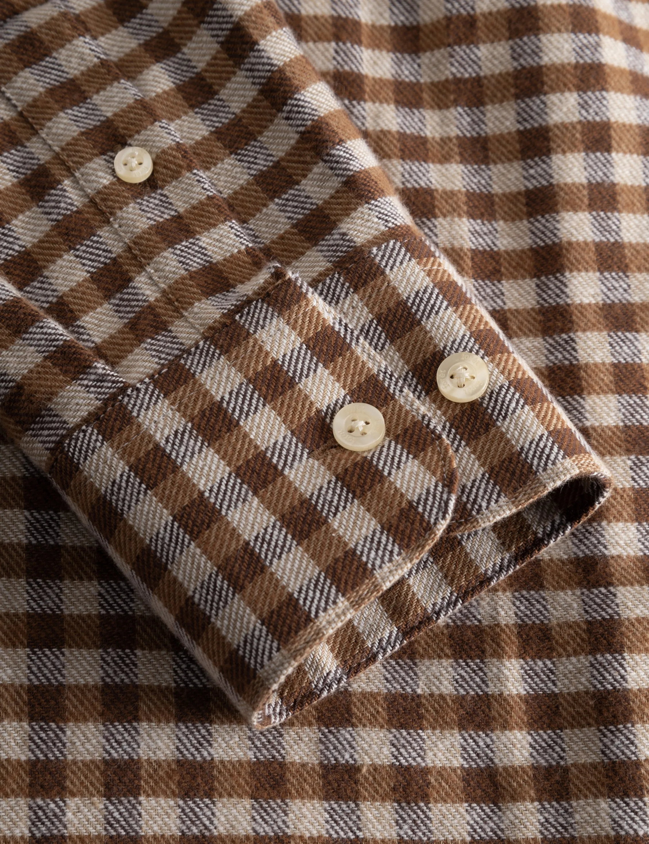 Alaska Check Shirt Brown