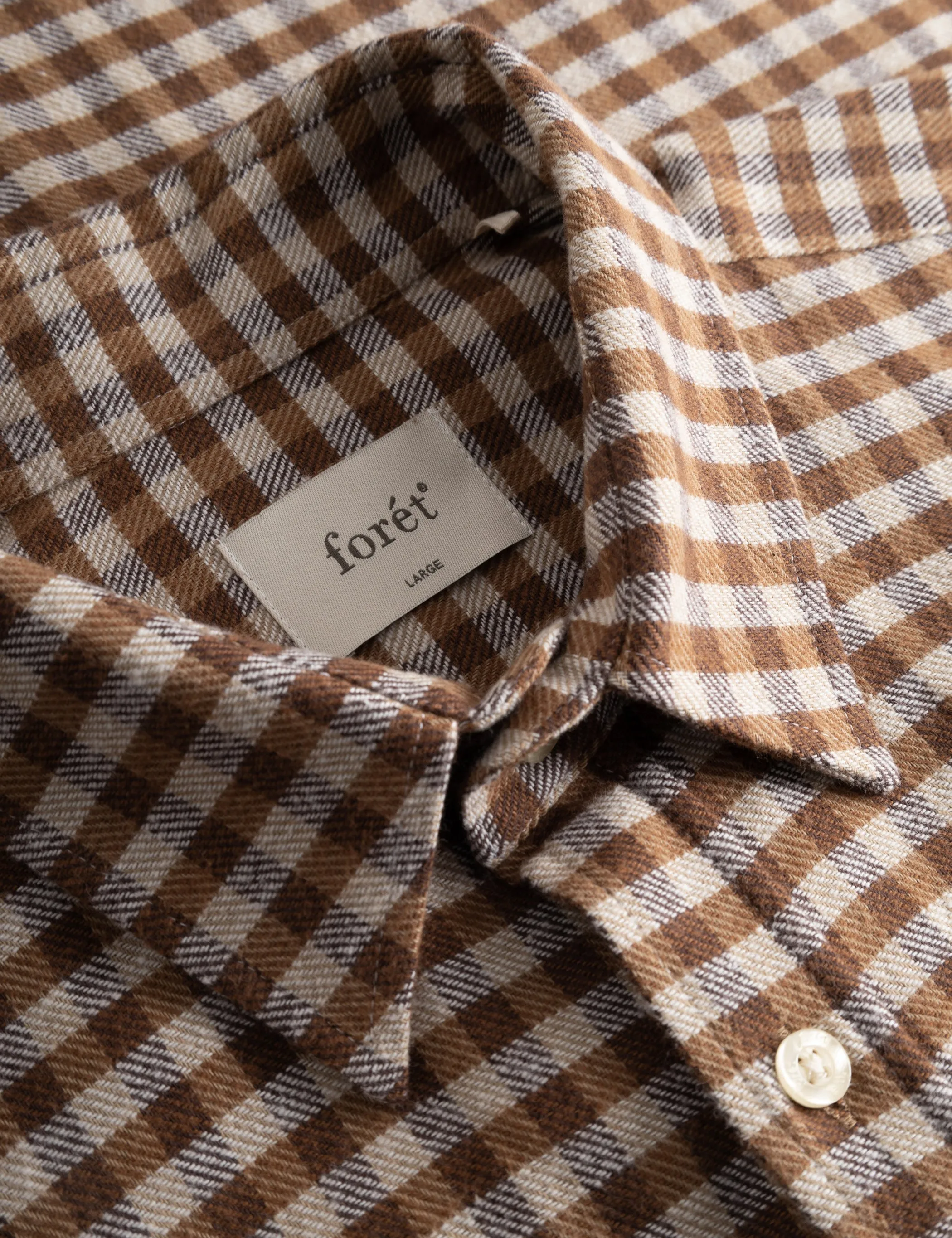 Alaska Check Shirt Brown