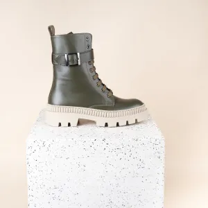 Atina - Olive Leather