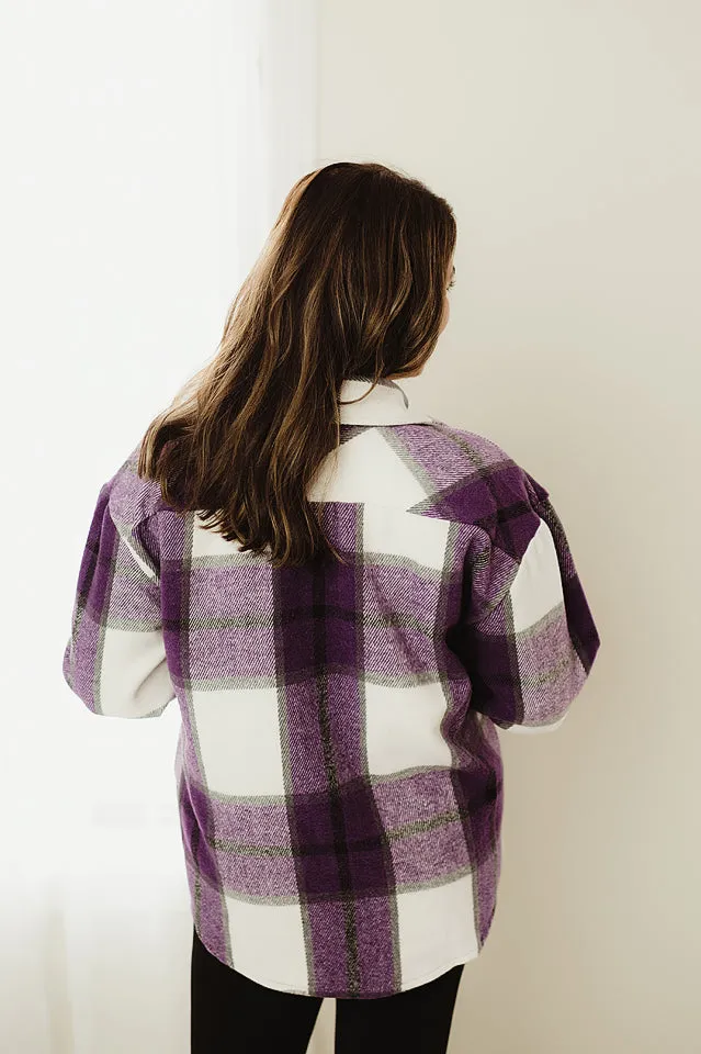 Bailey Brushed Flannel Shacket