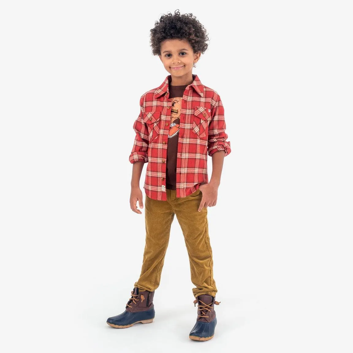 Boys Tops| Bossa Nova Plaid Flannel Shirt | Appaman