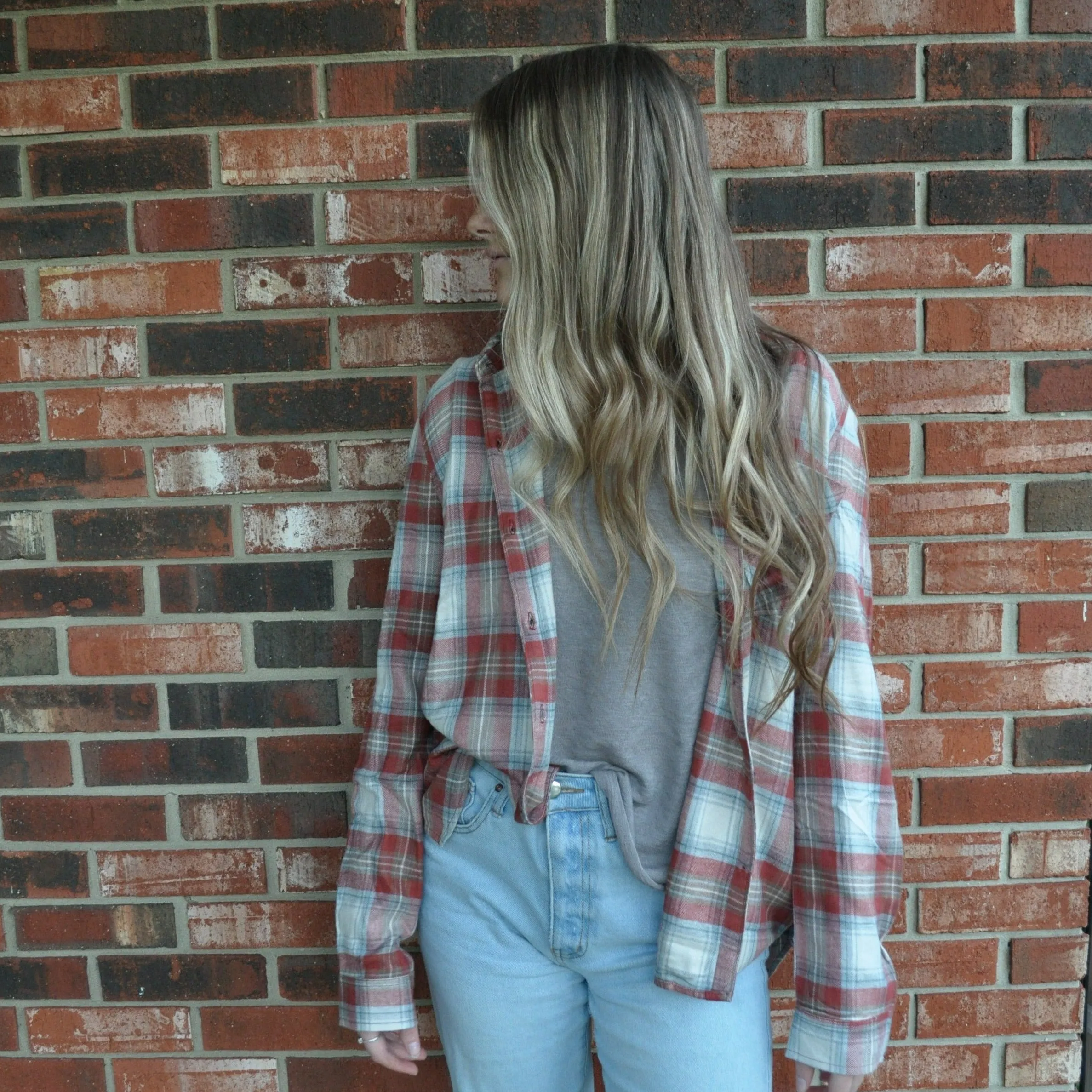 Buttery Soft Auburn Flannel