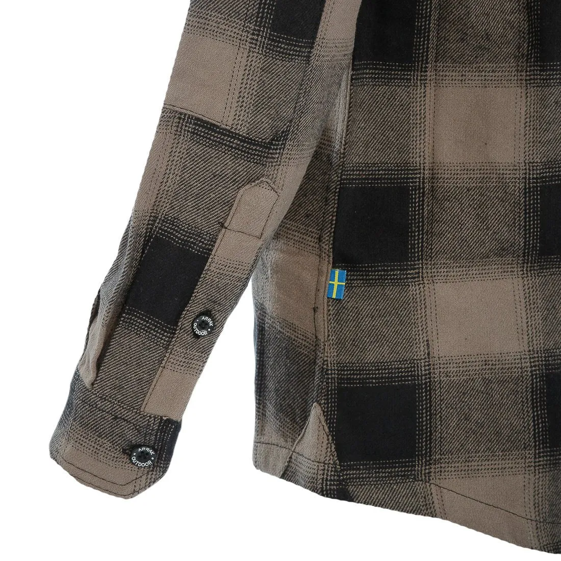 Canada Flannel Long-Sleeve Lady (Brown)