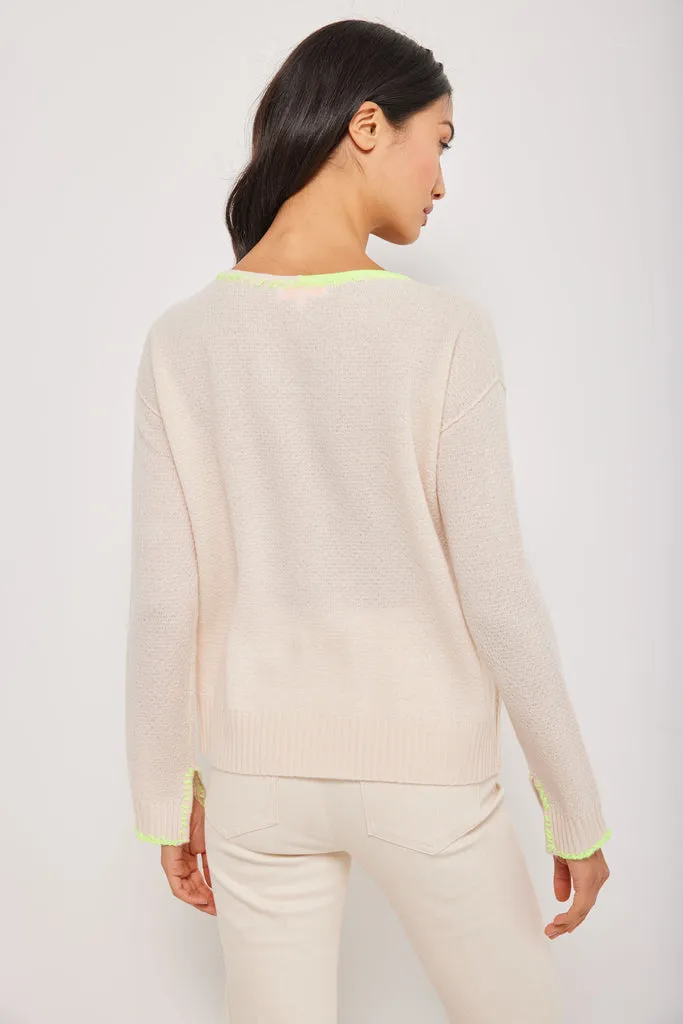 CASHMERE SPLIT DECISION TOP