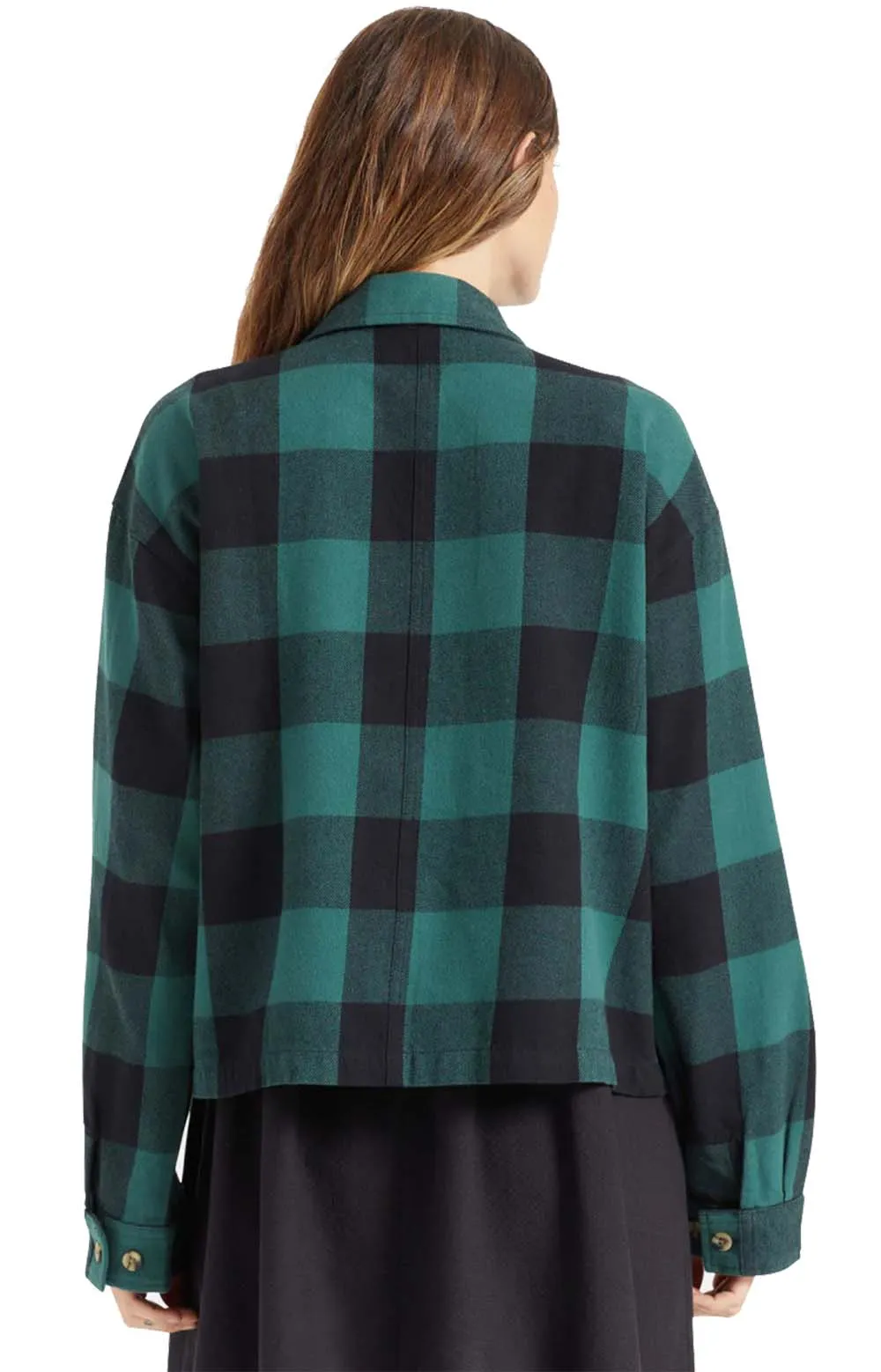 Emerald Bowery Long Sleeve Flannel Shirt