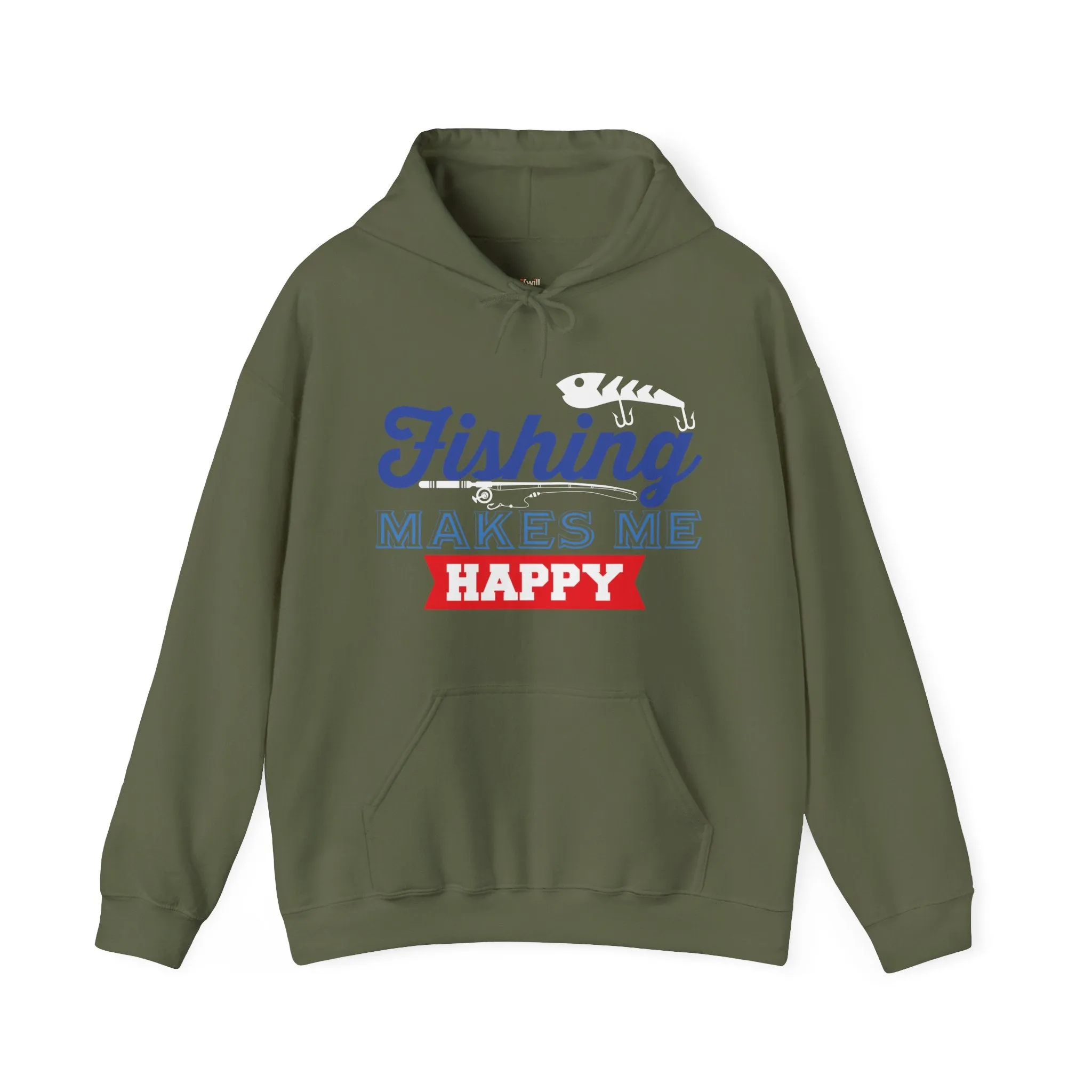 Fishing Happiness Hoodie