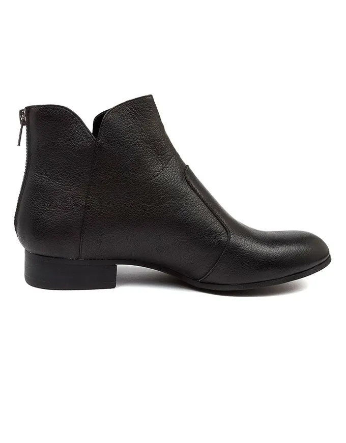 FRONIA Ankle Boots Black Leather