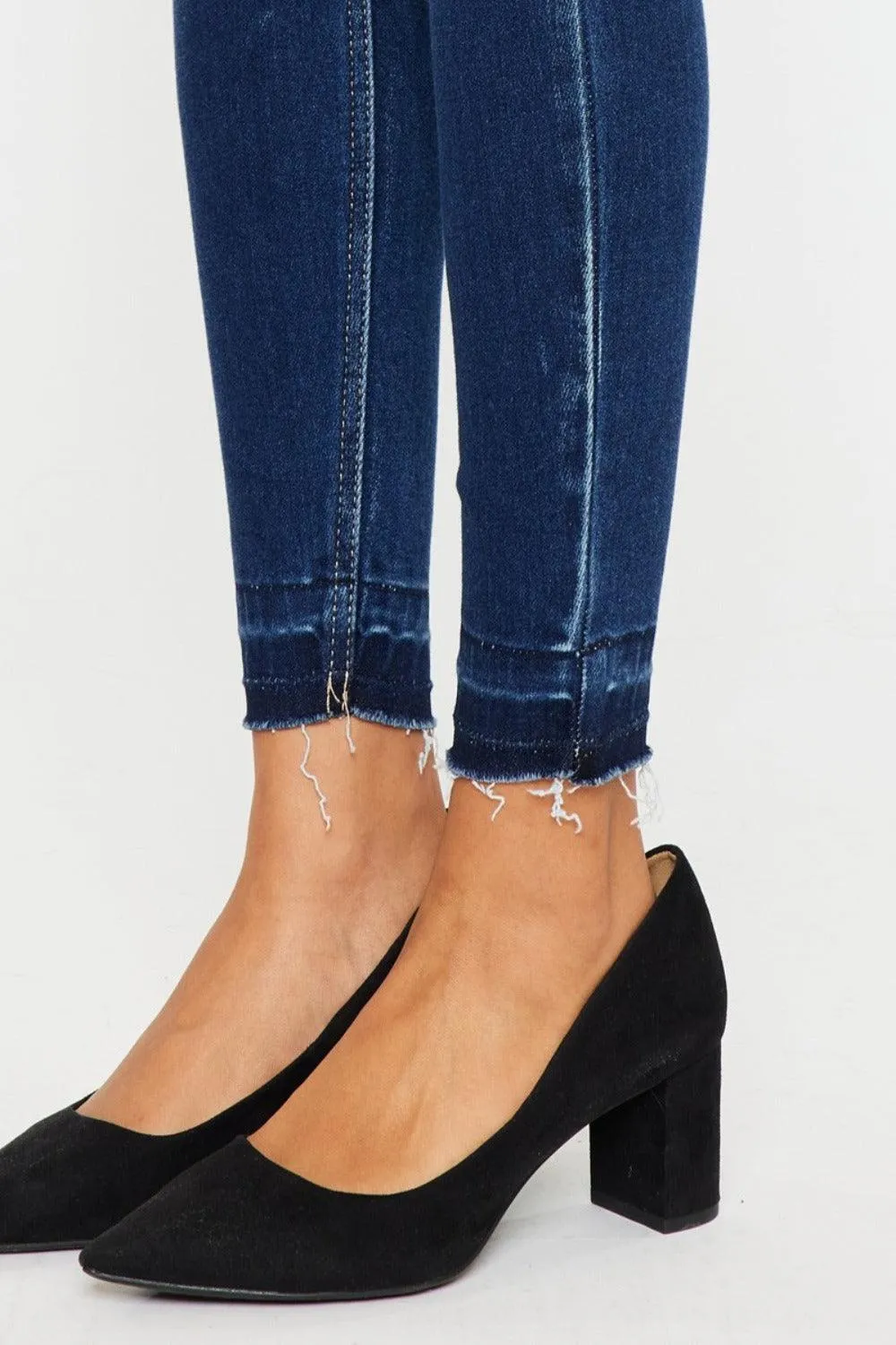 Full Size High Rise Ankle Skinny Jeans