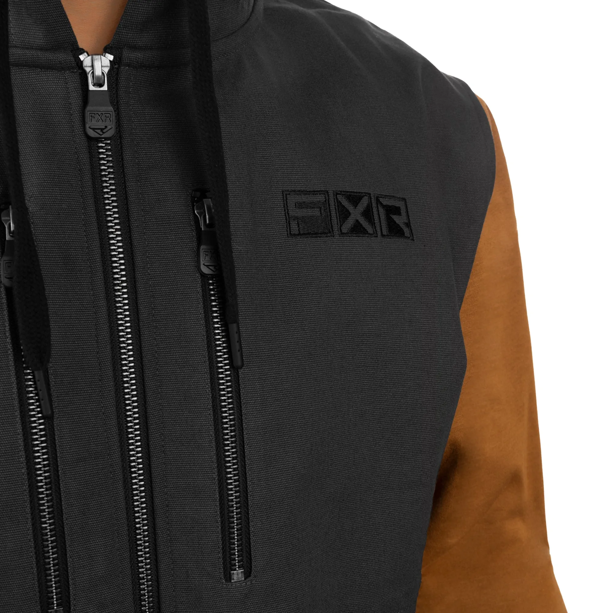 FXR Task Hoodie Copper/Asphalt Brown