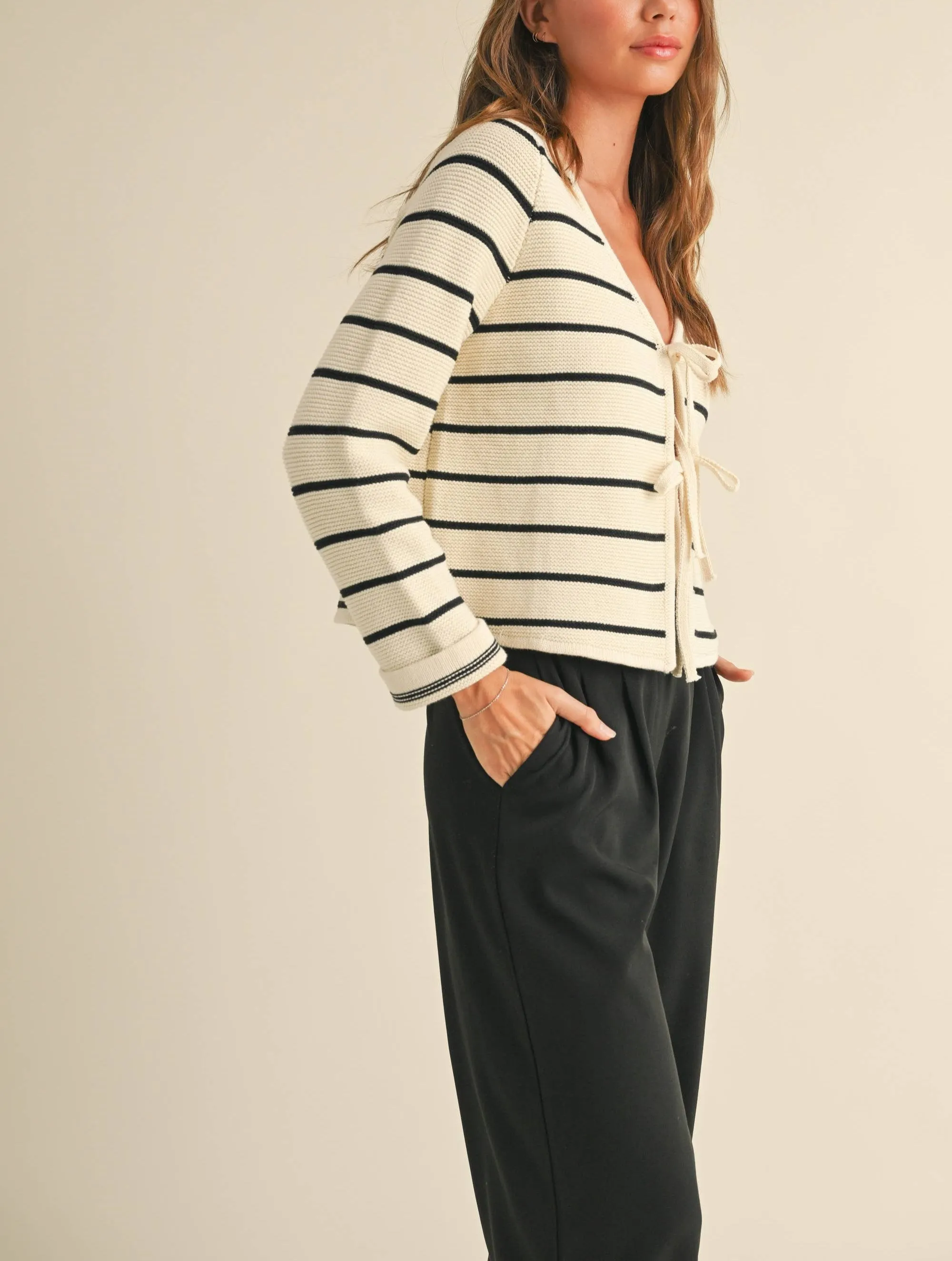 Jules Tie Front Cardigan