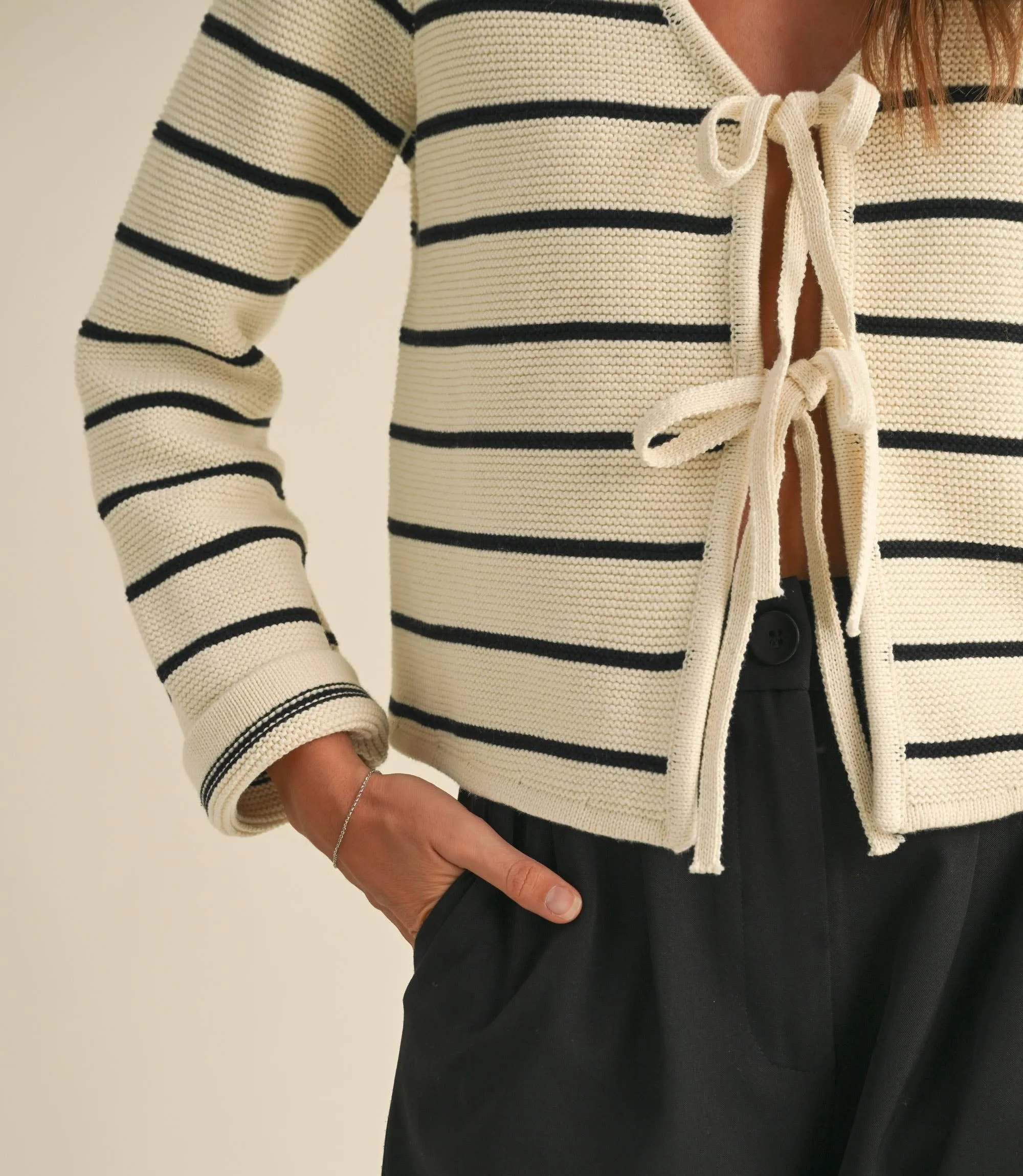 Jules Tie Front Cardigan