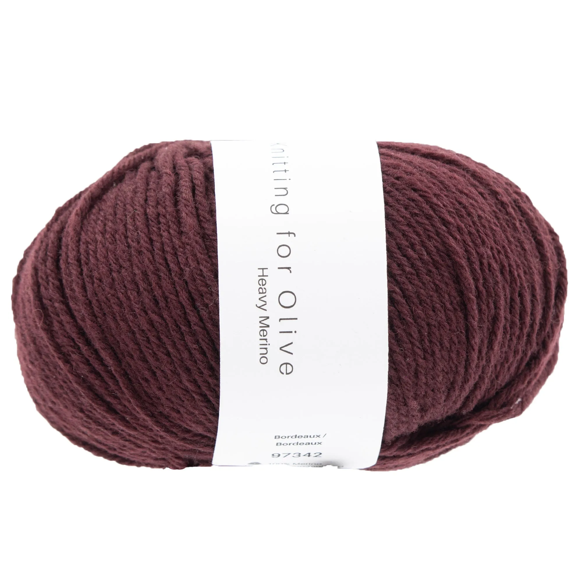 Knitting for Olive Heavy Merino Yarn - Bordeaux