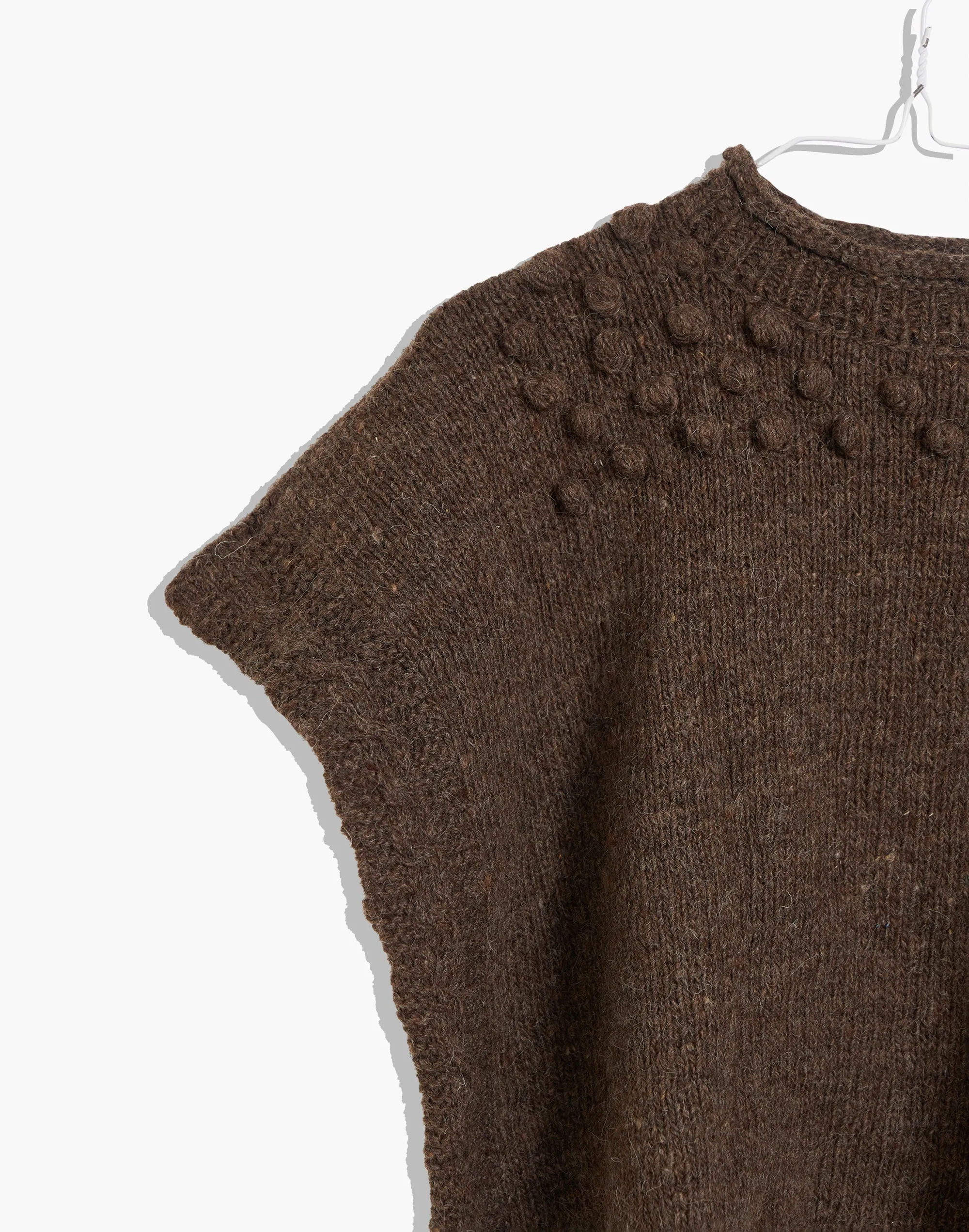 Knotted Mocha Sweater