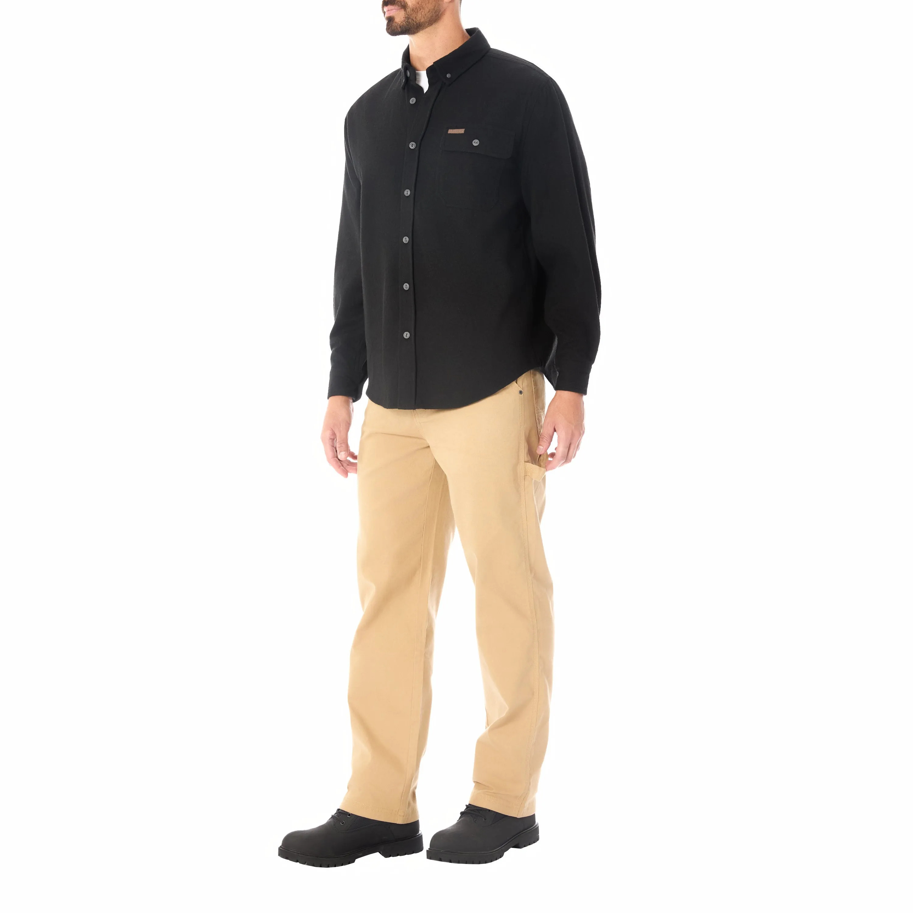 LONG SLEEVE EXTRA HEAVYWEIGHT CHAMOIS FLANNEL SHIRT