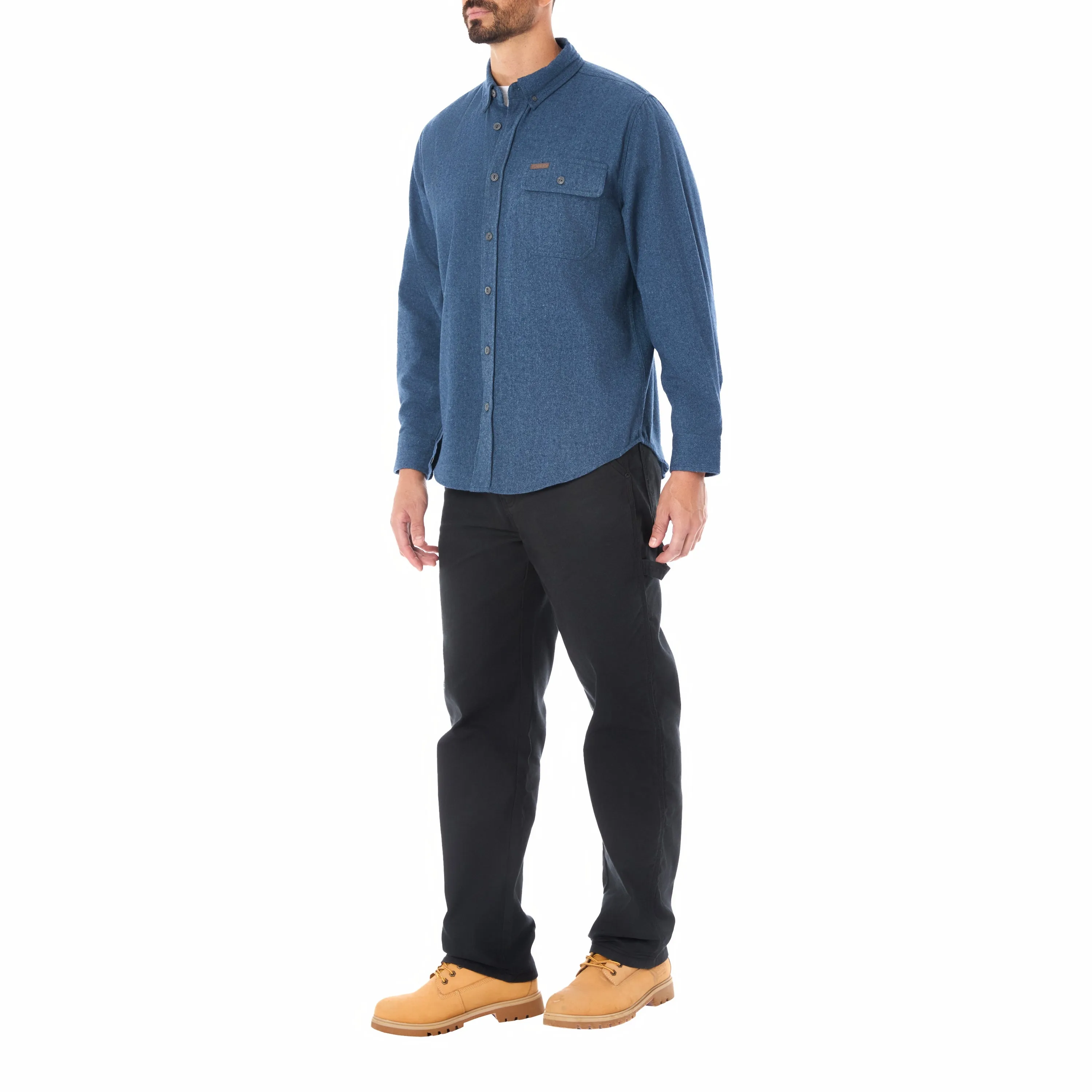 LONG SLEEVE EXTRA HEAVYWEIGHT CHAMOIS FLANNEL SHIRT