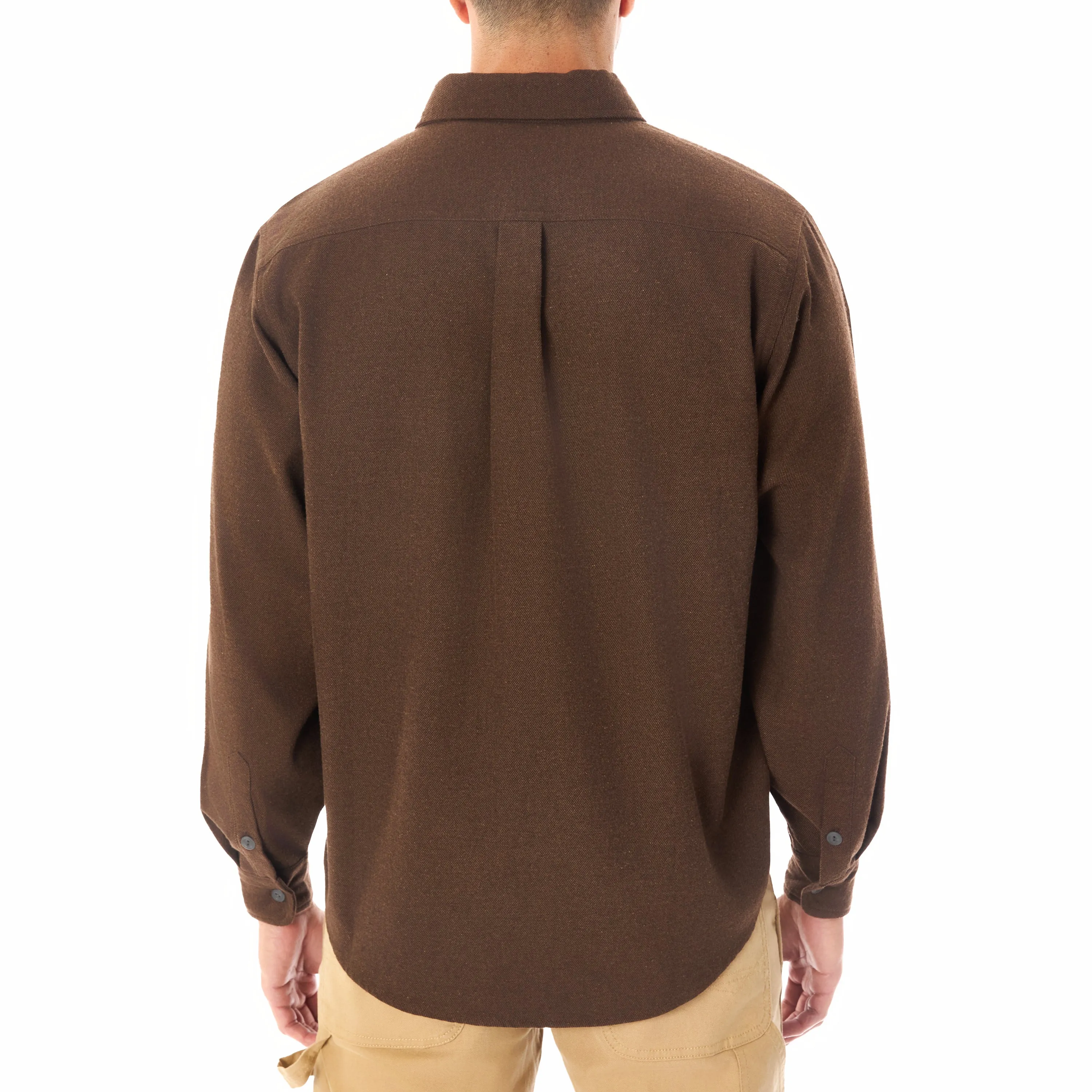 LONG SLEEVE EXTRA HEAVYWEIGHT CHAMOIS FLANNEL SHIRT