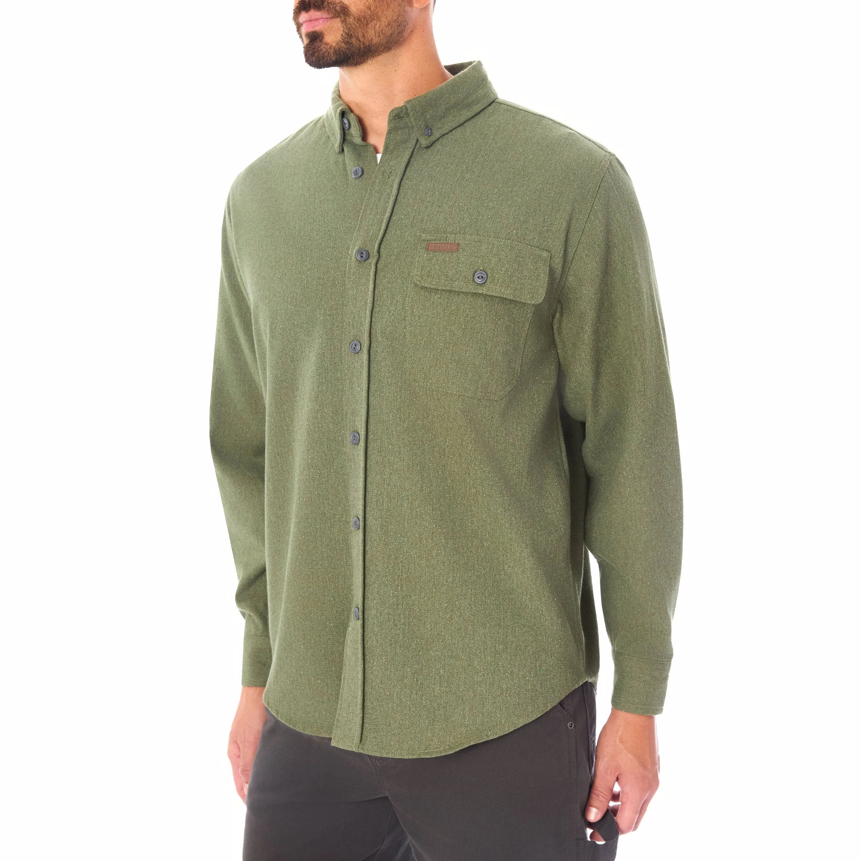 LONG SLEEVE EXTRA HEAVYWEIGHT CHAMOIS FLANNEL SHIRT