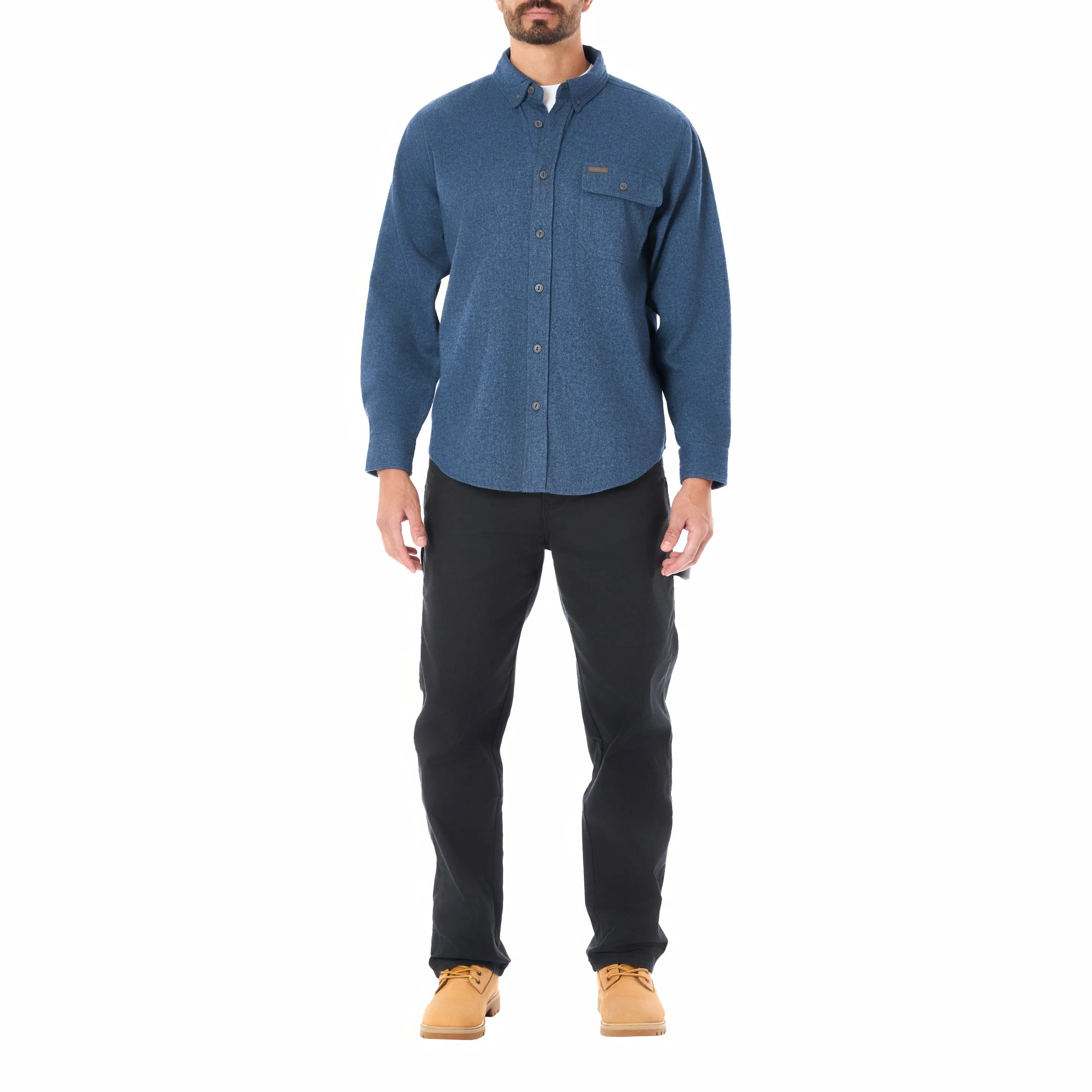 LONG SLEEVE EXTRA HEAVYWEIGHT CHAMOIS FLANNEL SHIRT