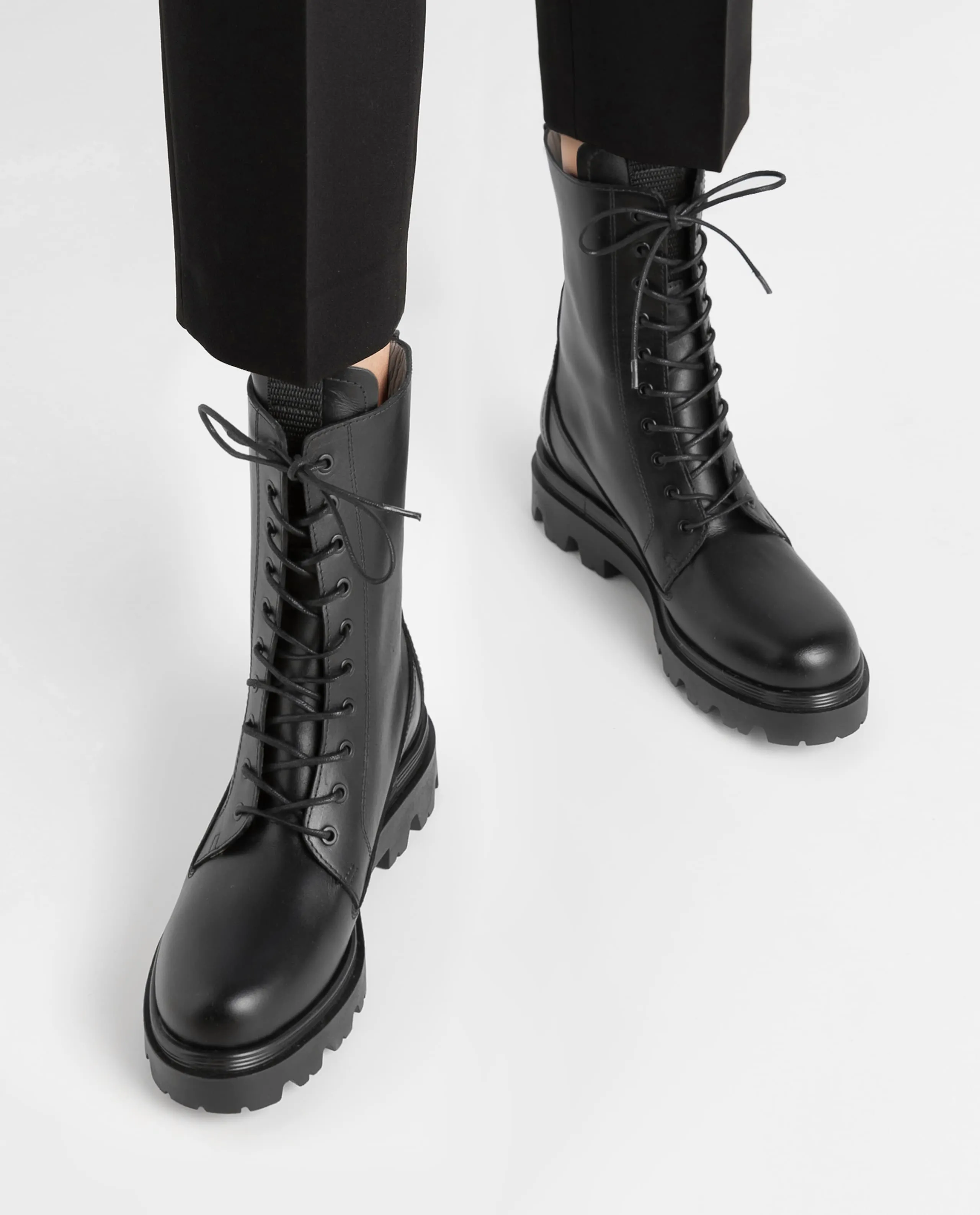 Lovi Black Leather Boots