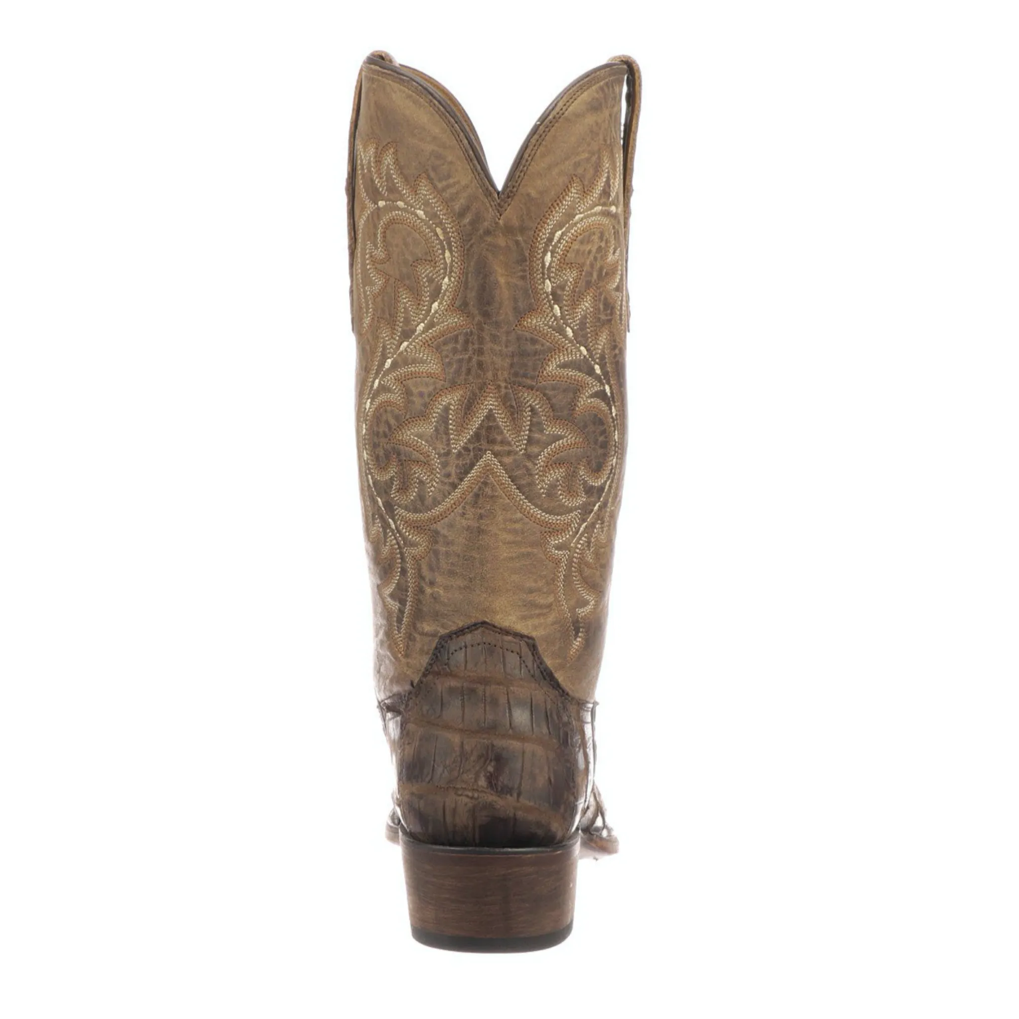 MEN'S LUCCHESE BURKE GIANT ALLIGATOR EXOTIC BOOT- M3195.74