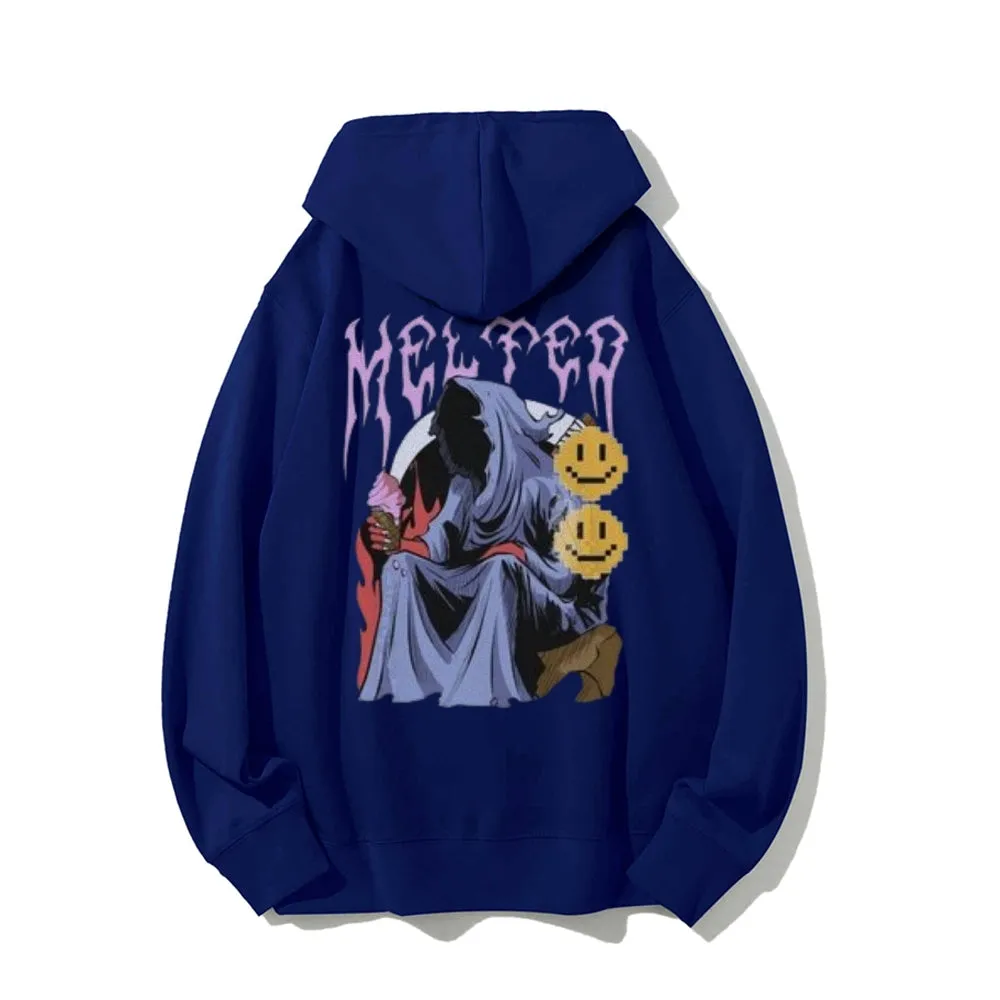 Mens No Face Reaper Graphic Hoodies