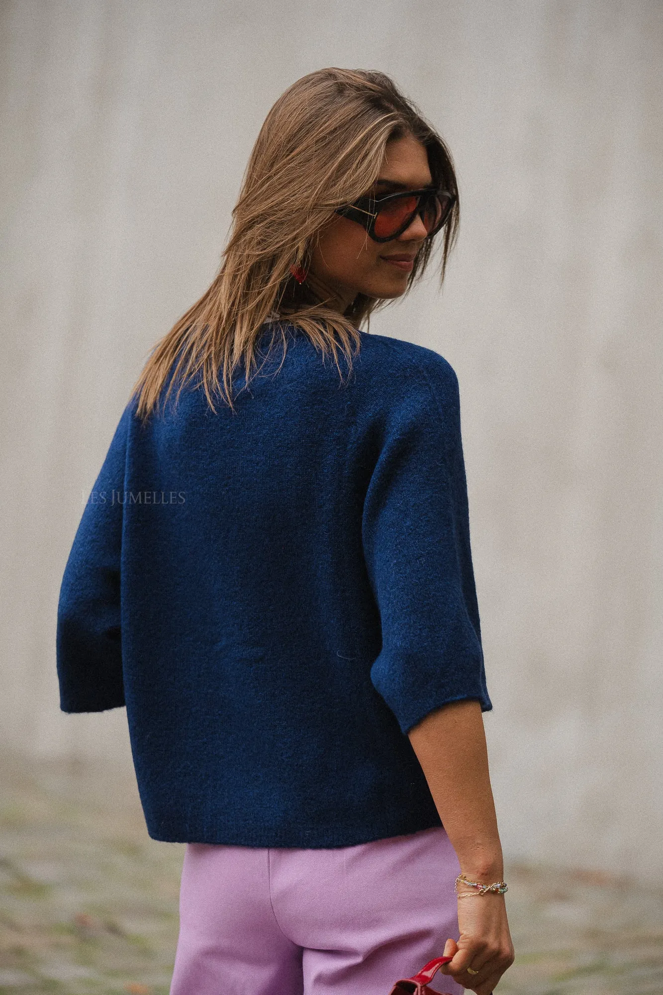 Monica jumper navy