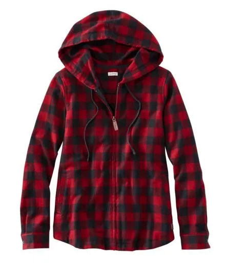 Scotch Plaid Zip Hoodie Women's Regular