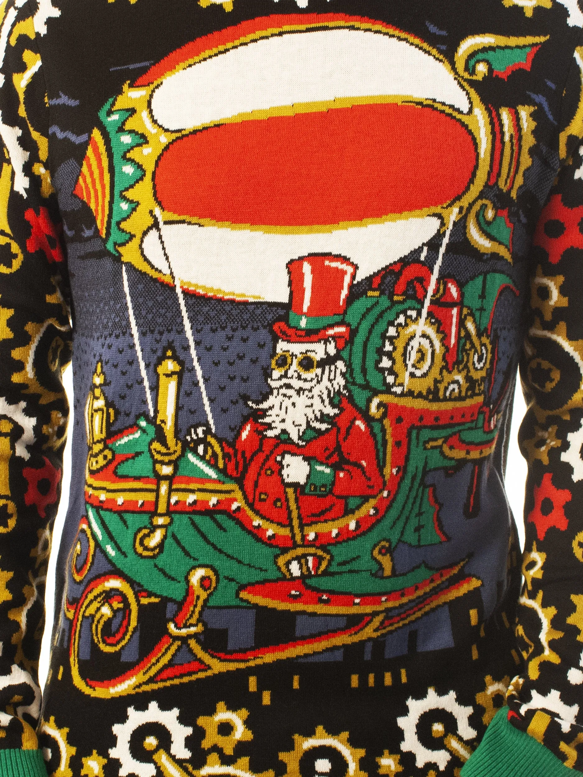 Steampunk Santa | Ugly Christmas Sweater For Men & Women | Unisex Sizing