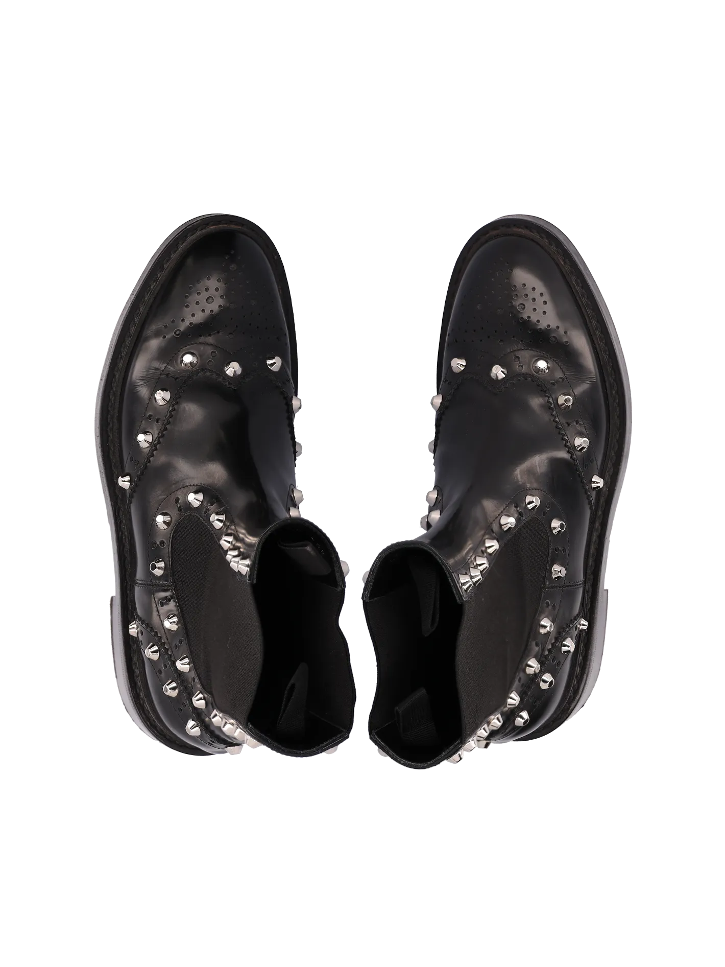 studded chelsea boots