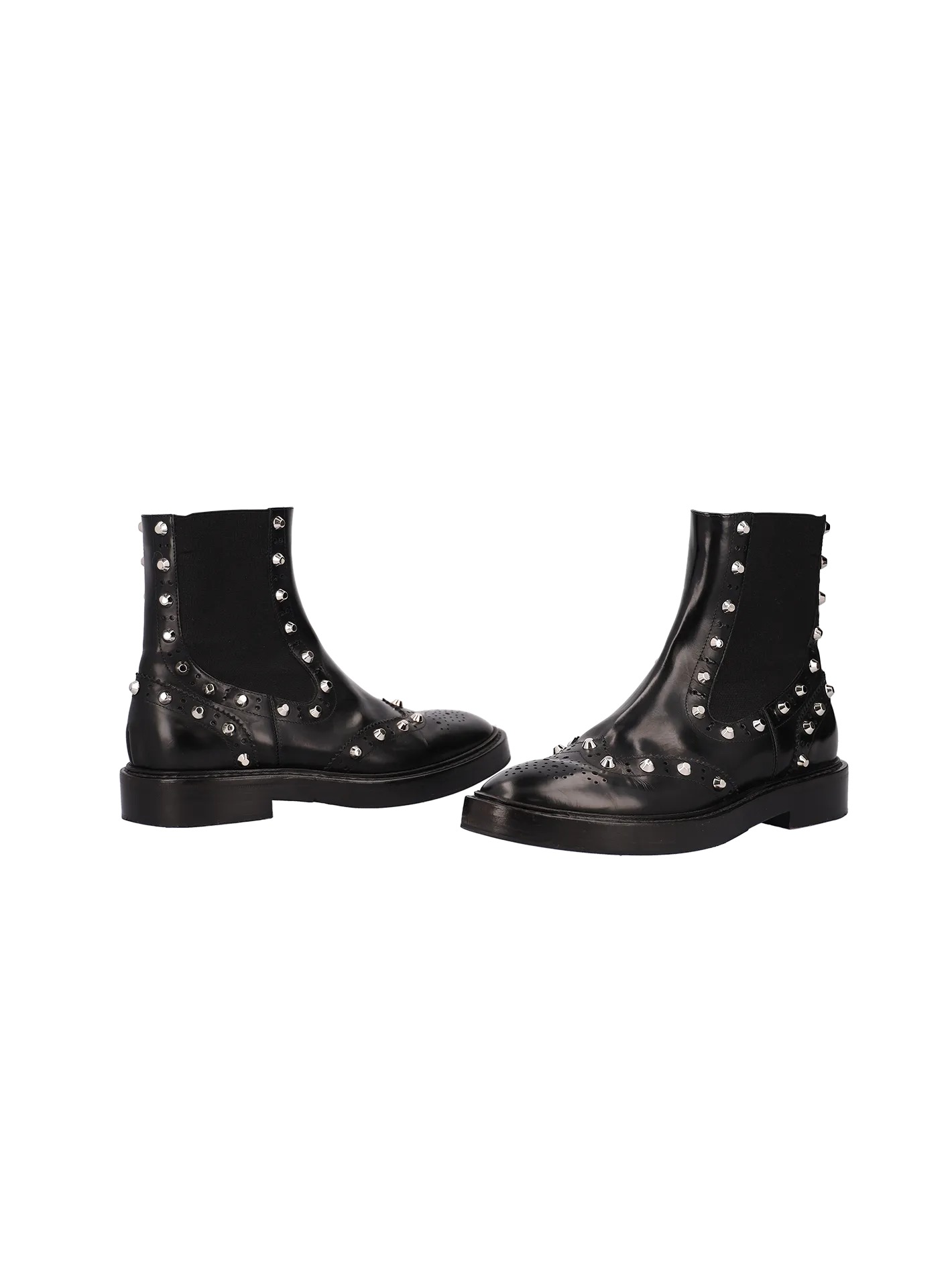 studded chelsea boots