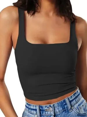 Stylish Women’s Silhouette Tank - Perfect for Layering & Casual Wear