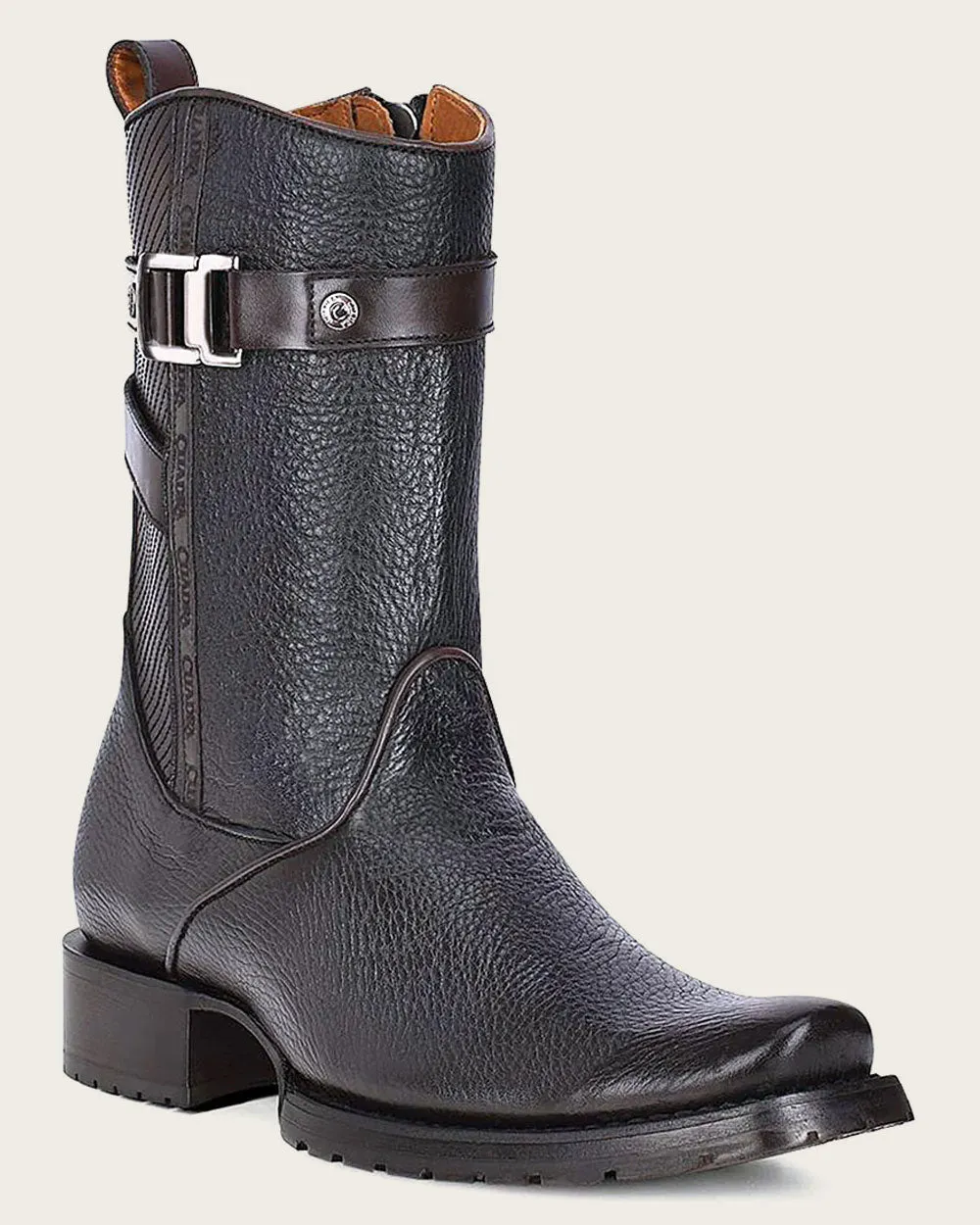 Urban casual look black boot