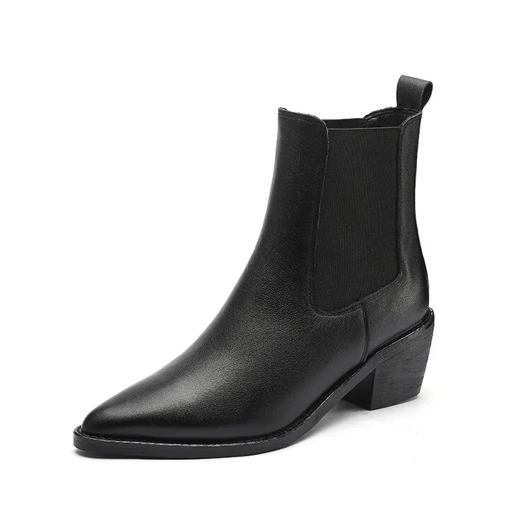 USS Shoes Olga Women's Pointed Toe Chelsea Boots