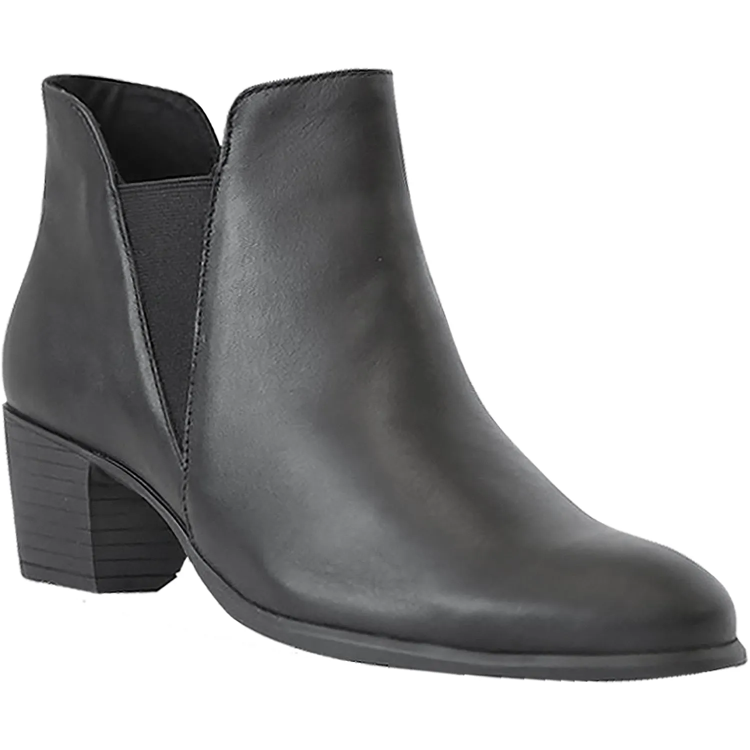 Women's Munro Jackson Black Leather