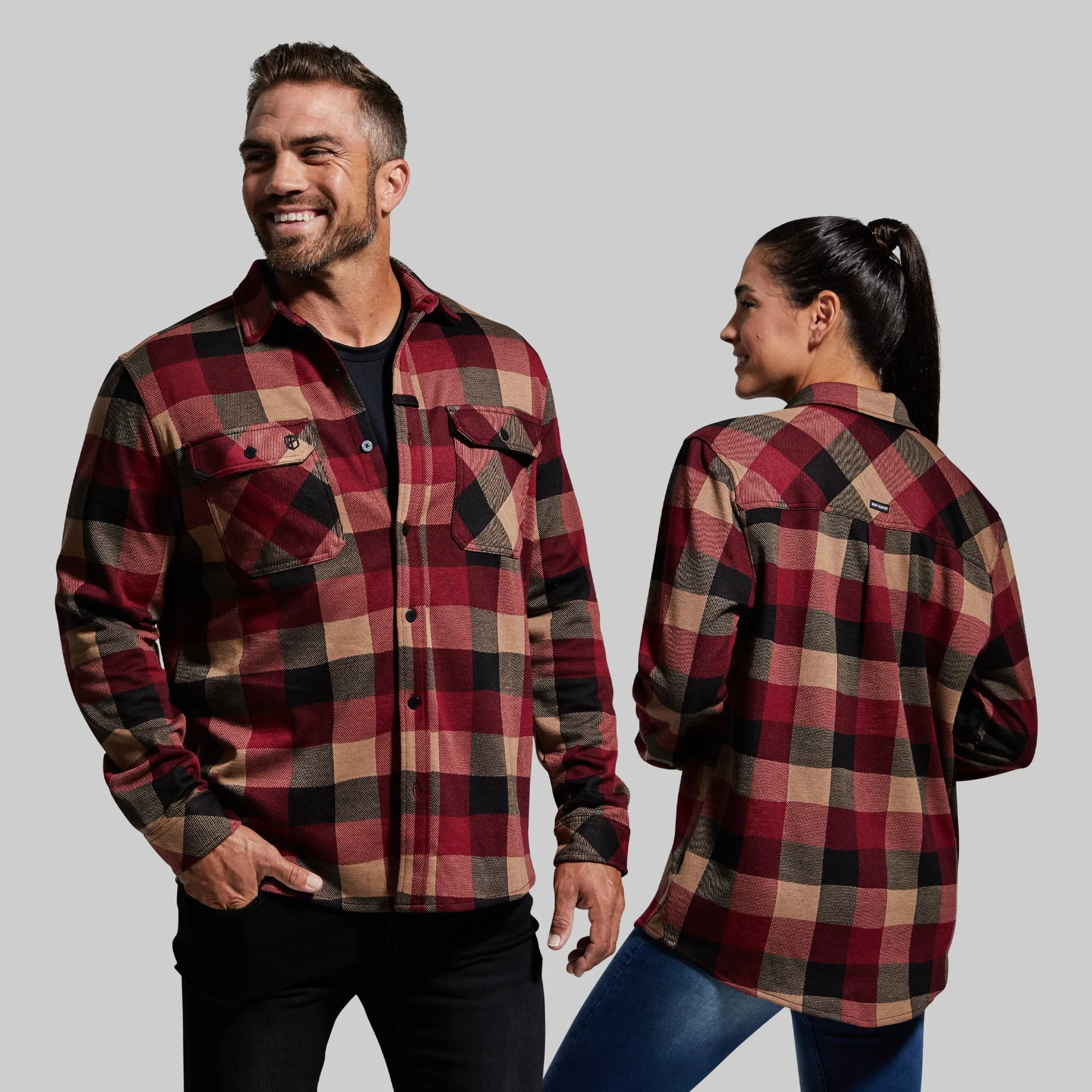 Woodsman Stretchy Flannel (Inferno)