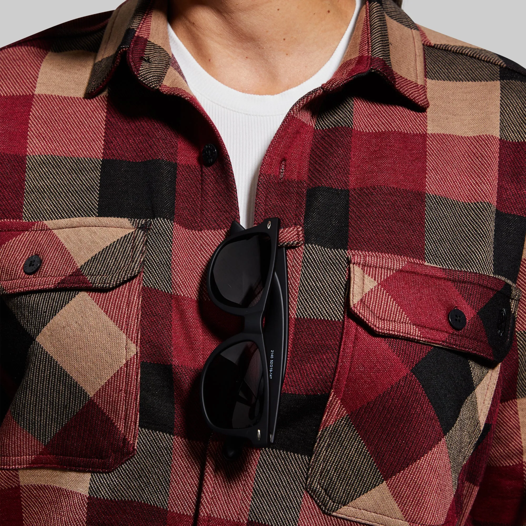 Woodsman Stretchy Flannel (Inferno)